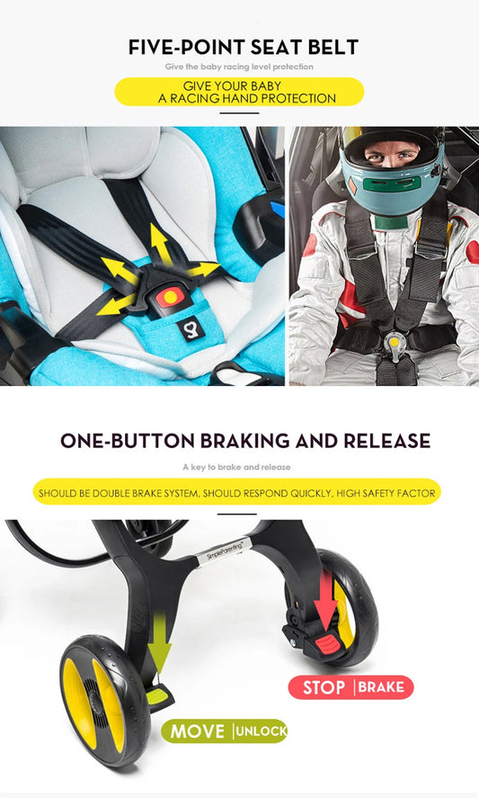 FlexiGo Baby Cart ⏎