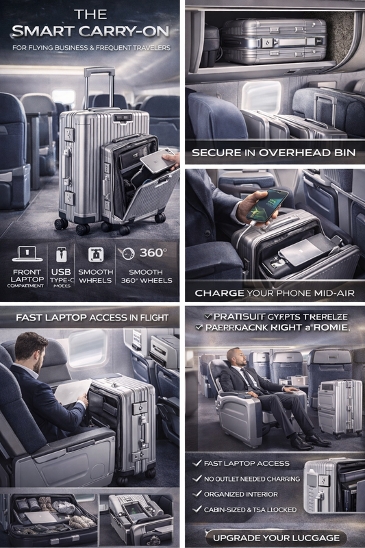 AeroLuxe Smart Carry-On